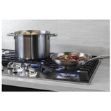 GE Profile PGP9036SLSS Gas Cooktop, 36 inch Exterior Width, 5 Burners, 18,000 BTU Highest Burner, Stainless Steel colour