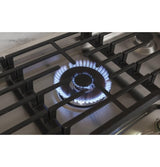 GE Profile PGP9036SLSS Gas Cooktop, 36 inch Exterior Width, 5 Burners, 18,000 BTU Highest Burner, Stainless Steel colour