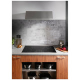 GE Profile PHP7036DTBB Induction Cooktop, 36 inch Exterior Width, 5 Burners, 3,700 W Highest Element, Black colour