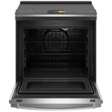 GE Profile PHS93XYPFS Induction Range, 5.3 cu. ft. Capacity, 30 inch Exterior Width, True Convection, 5 Burners, Storage Drawer, Yes, Self Clean, 3,700 W Highest Element, Stainless Steel colour