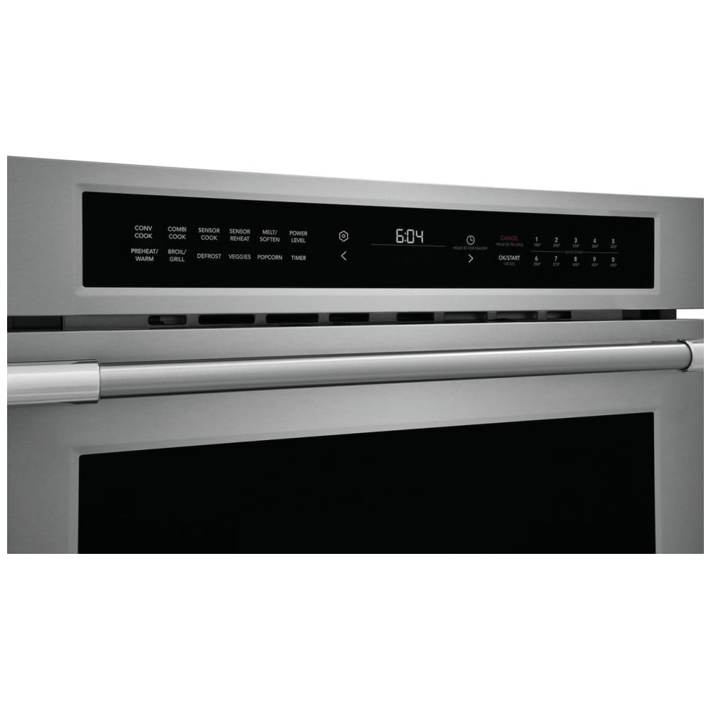 Frigidaire Professional 30" Built-In Convection Microwave Oven with Drop-Down Door PMBD3080AF