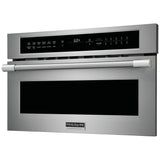 Frigidaire Professional PMBD3080AF Built In Microwave, 30 inch Exterior Width, 1.6 cu. ft. Capacity, 1,000 W Watts, Convection, Stainless Steel Interior, Stainless Steel colour