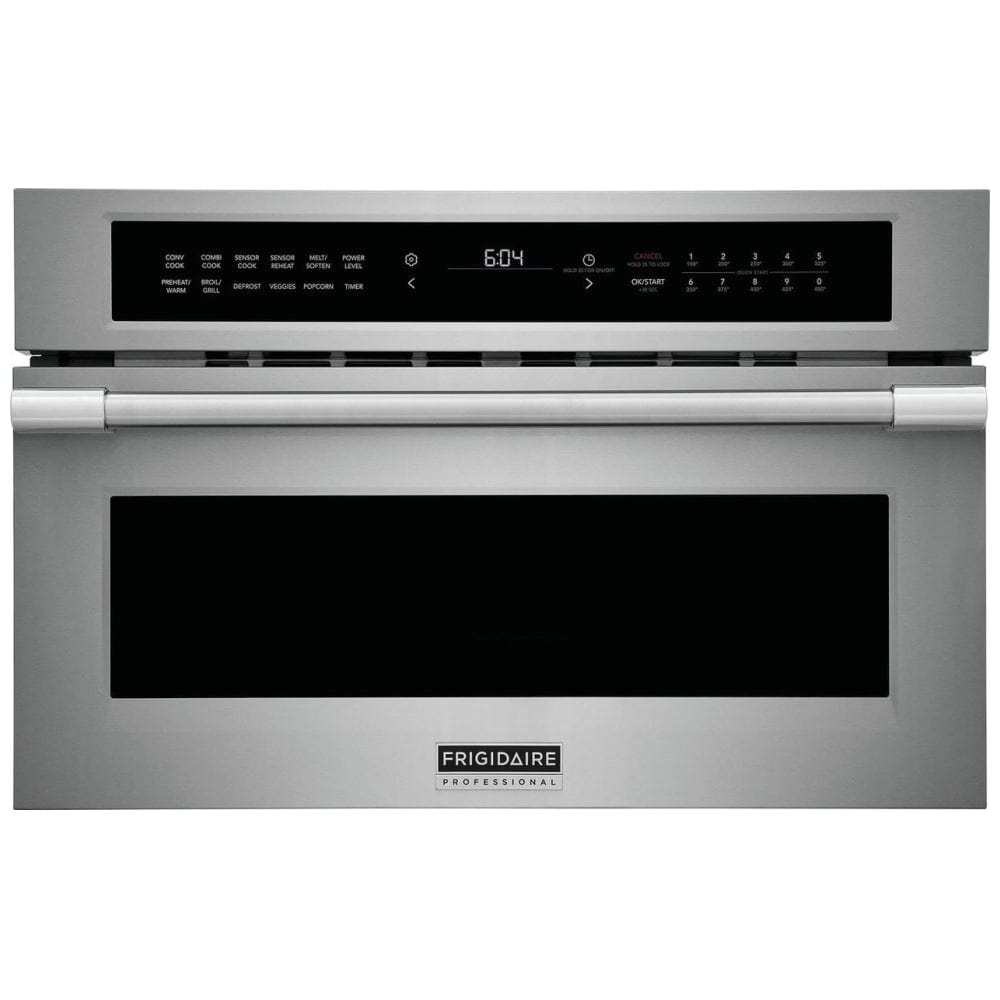 Frigidaire Professional 30" Built-In Convection Microwave Oven with Drop-Down Door PMBD3080AF