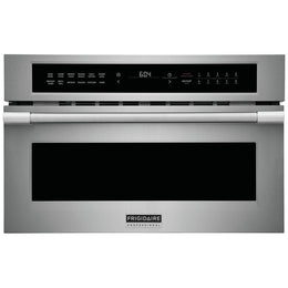 Frigidaire Professional PMBD3080AF Built In Microwave, 30 inch Exterior Width, 1.6 cu. ft. Capacity, 1,000 W Watts, Convection, Stainless Steel Interior, Stainless Steel colour