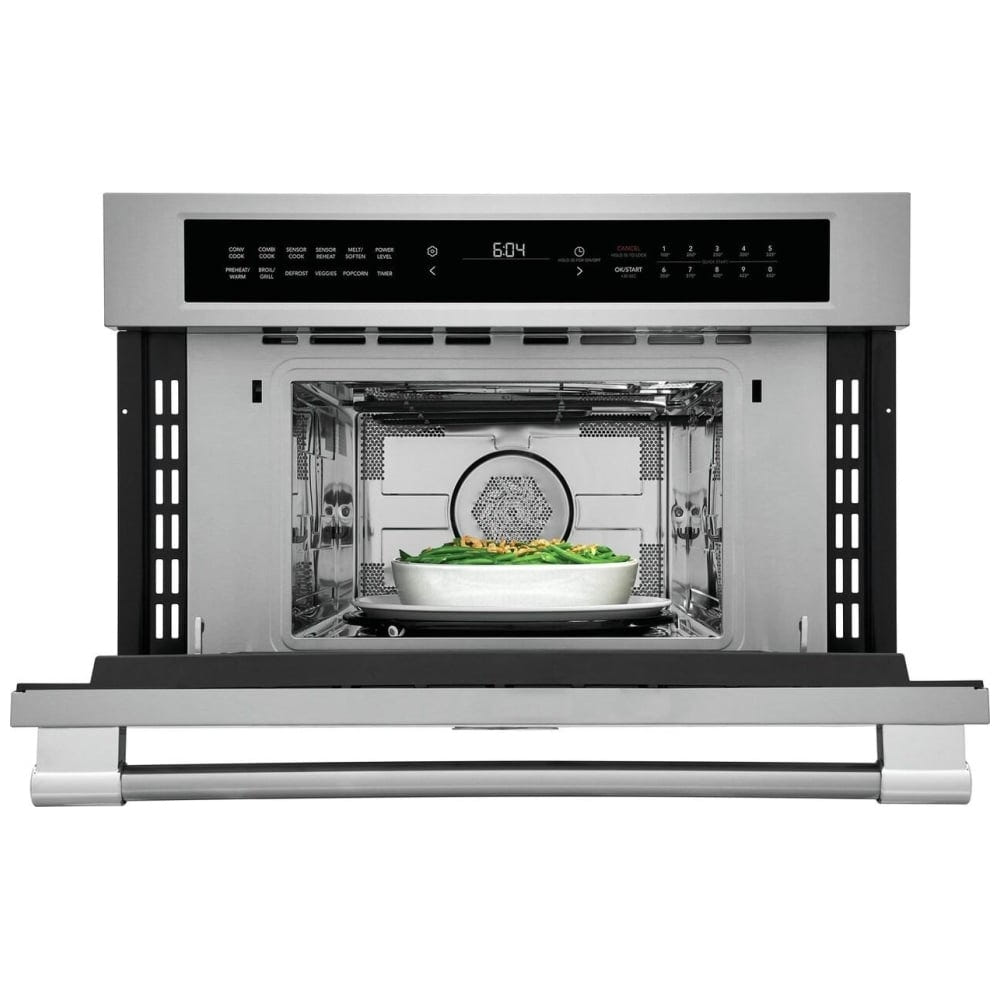 Frigidaire Professional 30" Built-In Convection Microwave Oven with Drop-Down Door PMBD3080AF