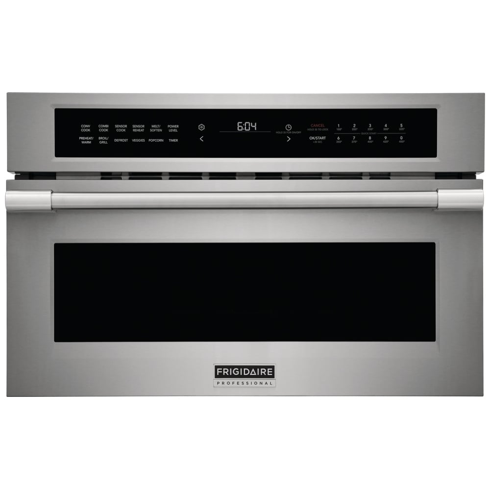 Frigidaire Professional 30" Built-In Convection Microwave Oven with Drop-Down Door PMBD3080AF
