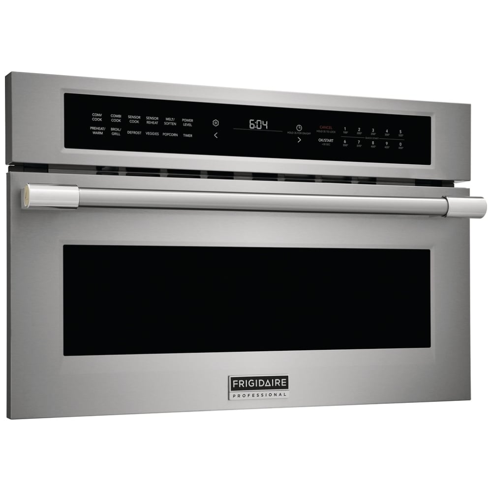Frigidaire Professional 30" Built-In Convection Microwave Oven with Drop-Down Door PMBD3080AF