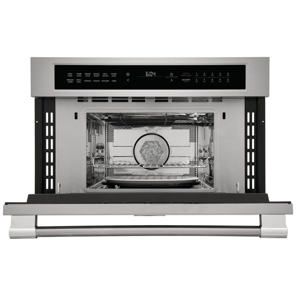 Frigidaire Professional 30" Built-In Convection Microwave Oven with Drop-Down Door PMBD3080AF