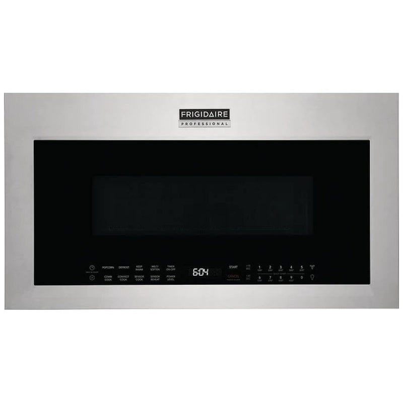 Frigidaire Professional PMOS198CAF Over the Range Microwave, 30 inch Exterior Width, 1.9 cu. ft. Capacity, 400 CFM, Convection, 900 W Watts, Stainless Steel Interior, LED, Stainless Steel colour