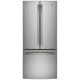 GE Profile PNE21NYRKFS Bottom Freezer French Door Refrigerator, 30 inch Width, 20.8 cu. ft. Capacity, Water Dispenser (Interior), Ice Dispenser (Freezer Located), ENERGY STAR Certified, Stainless Steel colour