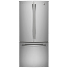 GE Profile PNE21NYRKFS Bottom Freezer French Door Refrigerator, 30 inch Width, 20.8 cu. ft. Capacity, Water Dispenser (Interior), Ice Dispenser (Freezer Located), ENERGY STAR Certified, Stainless Steel colour