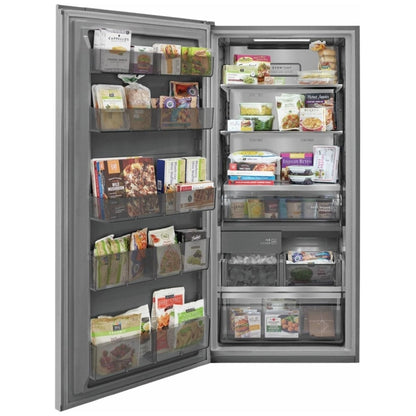 Frigidaire Professional PRDF1922AF Upright Freezer, 32 7/8 inch Width, 18.6 cu. ft. Capacity, Stainless Steel