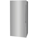 Frigidaire Professional PRDF1922AF Upright Freezer, 33 inch Width, 18.6 cu. ft. Capacity, Automatic, ENERGY STAR Certified, Ice Maker, Reversible Door, Interior Light (Freezer), Stainless Steel colour