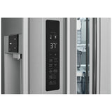 Frigidaire Professional PRFC2383AF Counter Depth French Door Refrigerator, 36 inch Width, 22.6 cu. ft. Capacity, Counter Depth, Water Dispenser (Exterior), Ice Dispenser (Thru Door), ENERGY STAR Certified, Stainless Steel colour