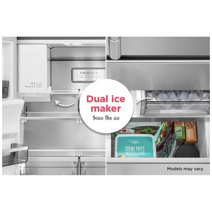 Frigidaire Professional 23 Cu. Ft. Counter-Depth French Door Refrigerator PRFC2383AF