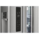Frigidaire Professional PRFC2383AF Counter Depth French Door Refrigerator, 36 inch Width, 22.6 cu. ft. Capacity, Counter Depth, Water Dispenser (Exterior), Ice Dispenser (Thru Door), ENERGY STAR Certified, Stainless Steel colour