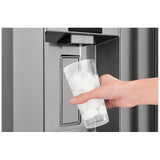 Frigidaire Professional PRFC2383AF Counter Depth French Door Refrigerator, 36 inch Width, 22.6 cu. ft. Capacity, Counter Depth, Water Dispenser (Exterior), Ice Dispenser (Thru Door), ENERGY STAR Certified, Stainless Steel colour