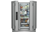 Frigidaire Professional PRFG2383AF Counter Depth French Door Refrigerator, 36 inch Width, 23.3 cu. ft. Capacity, Counter Depth, Water Dispenser (Interior), Ice Dispenser (Freezer Located), ENERGY STAR Certified, Stainless Steel colour
