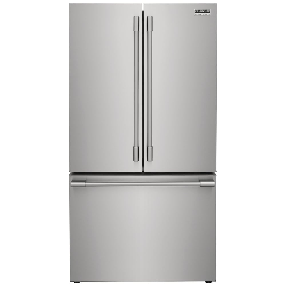 Frigidaire Professional PRFG2383AF Counter Depth French Door Refrigerator, 36 inch Width, 23.3 cu. ft. Capacity, Counter Depth, Water Dispenser (Interior), Ice Dispenser (Freezer Located), ENERGY STAR Certified, Stainless Steel colour