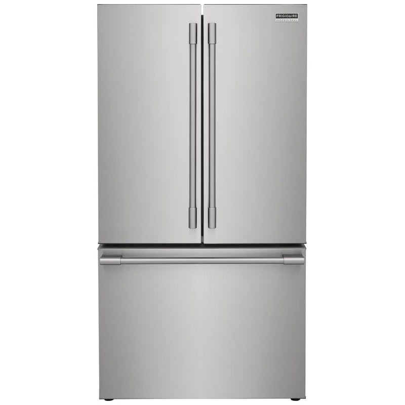 Frigidaire Professional PRFG2383AF Counter Depth French Door Refrigerator, 36 inch Width, 23.3 cu. ft. Capacity, Counter Depth, Water Dispenser (Interior), Ice Dispenser (Freezer Located), ENERGY STAR Certified, Stainless Steel colour
