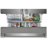 Frigidaire Professional PRFS2883AF French Door Refrigerator, 36 inch Width, 27.8 cu. ft. Capacity, Water Dispenser (Exterior), Ice Dispenser (Thru Door), ENERGY STAR Certified, Stainless Steel colour