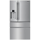 Frigidaire Professional PRMC2285AF Counter Depth French Door Refrigerator, 36 inch Width, 21.8 cu. ft. Capacity, Counter Depth, Water Dispenser (Exterior), Ice Dispenser (Thru Door), ENERGY STAR Certified, Stainless Steel colour