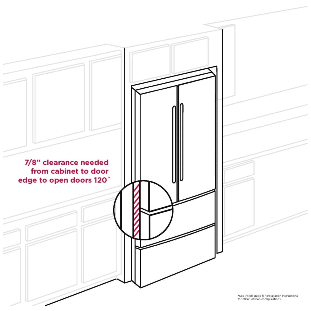 Frigidaire Professional 21.4 Cu. Ft. Counter-Depth 4-Door French Door Refrigerator PRMC2285AF