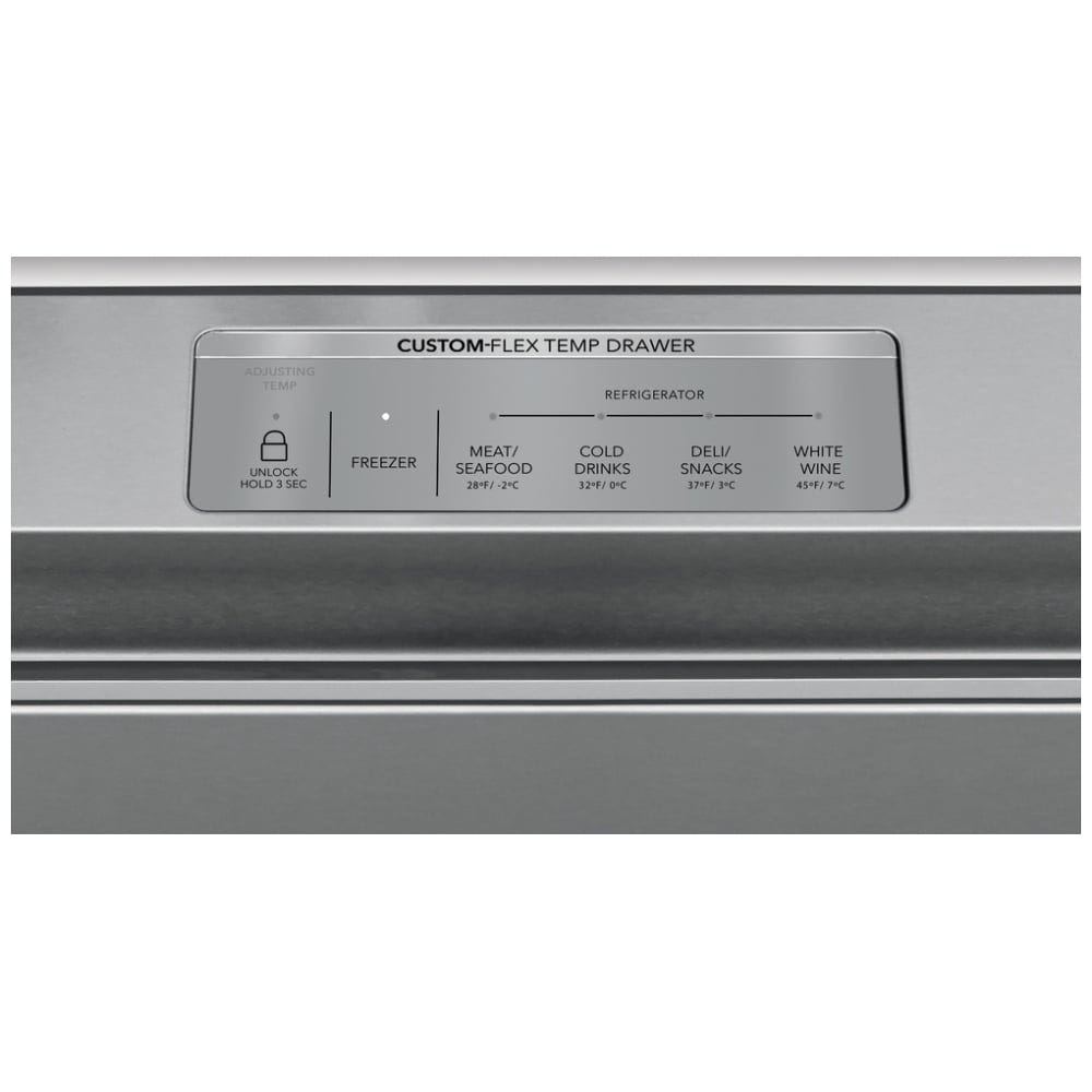 Frigidaire Professional 21.4 Cu. Ft. Counter-Depth 4-Door French Door Refrigerator PRMC2285AF