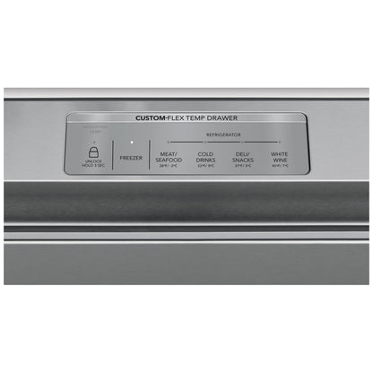 Frigidaire Professional 21.4 Cu. Ft. Counter-Depth 4-Door French Door Refrigerator PRMC2285AF