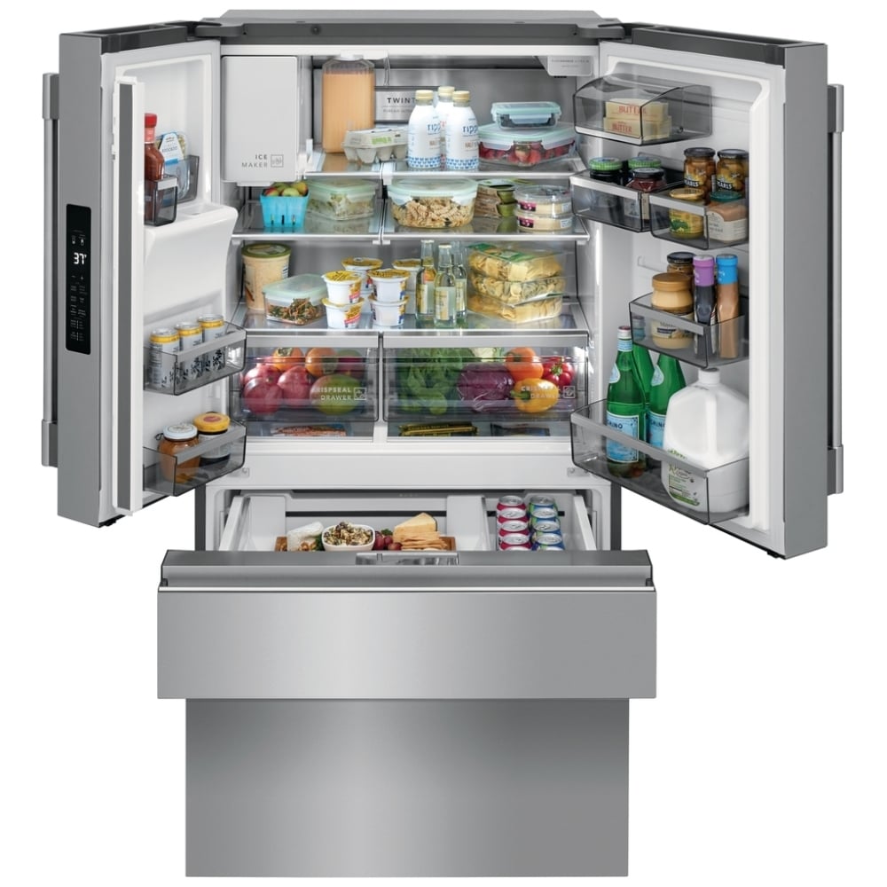 Frigidaire Professional 21.4 Cu. Ft. Counter-Depth 4-Door French Door Refrigerator PRMC2285AF