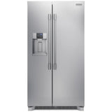 Frigidaire Professional PRSC2222AF Side by Side Refrigerator, 36 inch Width, Counter Depth, Ice Dispenser (Thru Door), Water Dispenser (Exterior), 22.3 cu. ft. Capacity, ENERGY STAR Certified, Stainless Steel colour