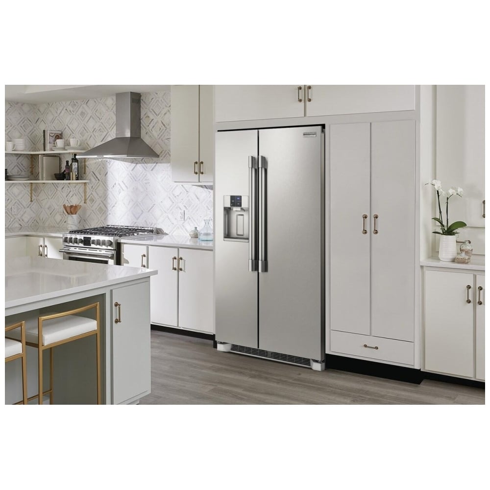 Frigidaire Professional 22.3 Cu. Ft. 36'' Counter Depth Side by Side Refrigerator PRSC2222AF