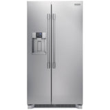 Frigidaire Professional PRSC2222AF Side by Side Refrigerator, 36 inch Width, Counter Depth, Ice Dispenser (Thru Door), Water Dispenser (Exterior), 22.3 cu. ft. Capacity, ENERGY STAR Certified, Stainless Steel colour