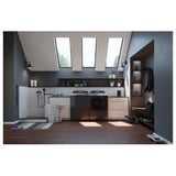 GE Profile PTD70EBMTDG Electric Dryer, 7.4 cu. ft. Dryer Capacity, 11 Dry Cycles, Steam Clean, 5 Temperature Settings, Vented, Wifi Enabled, Diamond Grey colour