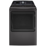 GE Profile PTD70EBMTDG Electric Dryer, 7.4 cu. ft. Dryer Capacity, 11 Dry Cycles, Steam Clean, 5 Temperature Settings, Vented, Wifi Enabled, Diamond Grey colour