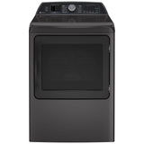 GE Profile PTD70EBMTDG Electric Dryer, 7.4 cu. ft. Dryer Capacity, 11 Dry Cycles, Steam Clean, 5 Temperature Settings, Vented, Wifi Enabled, Diamond Grey colour
