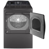 GE Profile PTD70EBMTDG Electric Dryer, 7.4 cu. ft. Dryer Capacity, 11 Dry Cycles, Steam Clean, 5 Temperature Settings, Vented, Wifi Enabled, Diamond Grey colour
