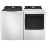 GE Profile PTD70EBMTWS Electric Dryer, 27 inch Width, 7.3 cu. ft. Capacity, Steam Clean, 5 Temperature Settings, White colour