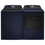 GE Profile PTD90EBMTRS Electric Dryer, 7.3 cu. ft. Dryer Capacity, 12 Dry Cycles, Steam Clean, 5 Temperature Settings, Vented, Wifi Enabled, Sapphire Blue colour