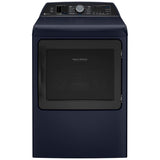 GE Profile PTD90EBMTRS Electric Dryer, 7.3 cu. ft. Dryer Capacity, 12 Dry Cycles, Steam Clean, 5 Temperature Settings, Vented, Wifi Enabled, Sapphire Blue colour
