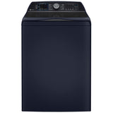 GE Profile PTW800BPWRS Top Load Washer, 28 inch Width, 5.4 cu. ft. Washer Capacity, 800 RPM Washer Spin Speed, 10 Wash Cycles, ENERGY STAR Certified, Wifi Enabled, Sapphire Blue colour