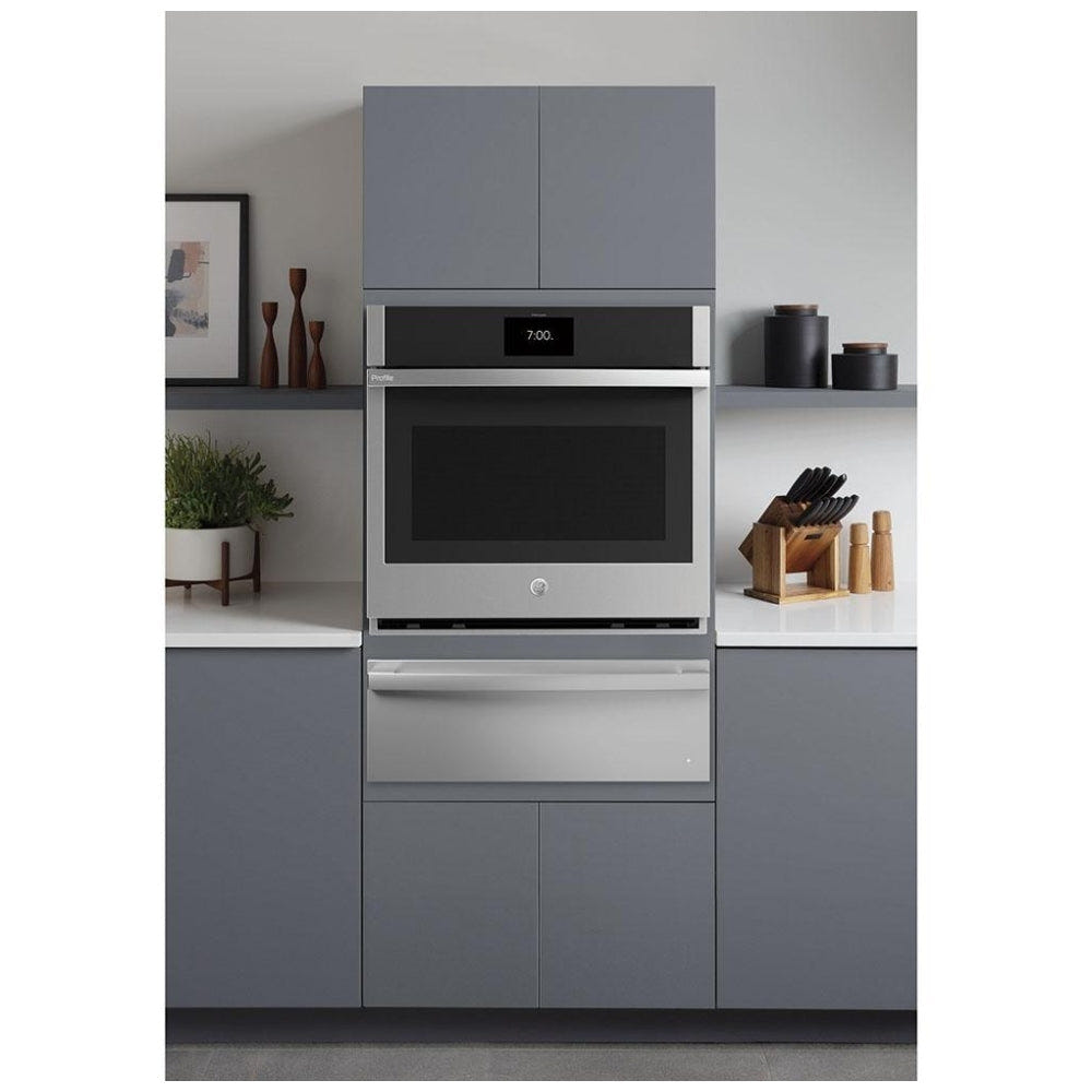 GE Profile PTW9000SPSS Warmer Drawer | 30 inch, Variable Temperature Control, Humidity Control