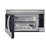 GE Profile PVM1899SJC Over the Range Microwave, 30 inch Exterior Width, 1.8 cu. ft. Capacity, 400 CFM, 900 W Watts, Incandescent , Srainless Steel colour