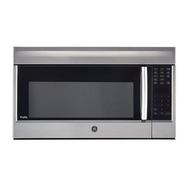 GE Profile PVM1899SJC Over the Range Microwave, 30 inch Exterior Width, 1.8 cu. ft. Capacity, 400 CFM, 900 W Watts, Incandescent , Srainless Steel colour