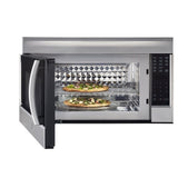 GE Profile PVM1899SJC Over the Range Microwave, 30 inch Exterior Width, 1.8 cu. ft. Capacity, 400 CFM, 900 W Watts, Incandescent , Srainless Steel colour