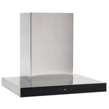 GE Profile PVWC924SSV Range Hood, 24 inch Exterior Width, Wall Mounted, 600 CFM, Halogen , Aluminum Mesh Filter, Stainless Steel colour Blower Included