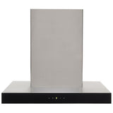 GE Profile PVWC924SSV Range Hood, 24 inch Exterior Width, Wall Mounted, 600 CFM, Halogen , Aluminum Mesh Filter, Stainless Steel colour Blower Included