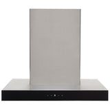 GE Profile PVWC924SSV Range Hood, 24 inch Exterior Width, Wall Mounted, 600 CFM, Halogen , Aluminum Mesh Filter, Stainless Steel colour Blower Included