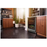 GE Profile PWS06DSPSS Wine Cooler, 24 inch Width, 44 Wine Bottle Capacity, Stainless Steel colour Dual Zone