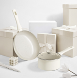 Velosan VP-1QTZ02-5A2 Aluminum Cookware Set (2 Pieces)- White